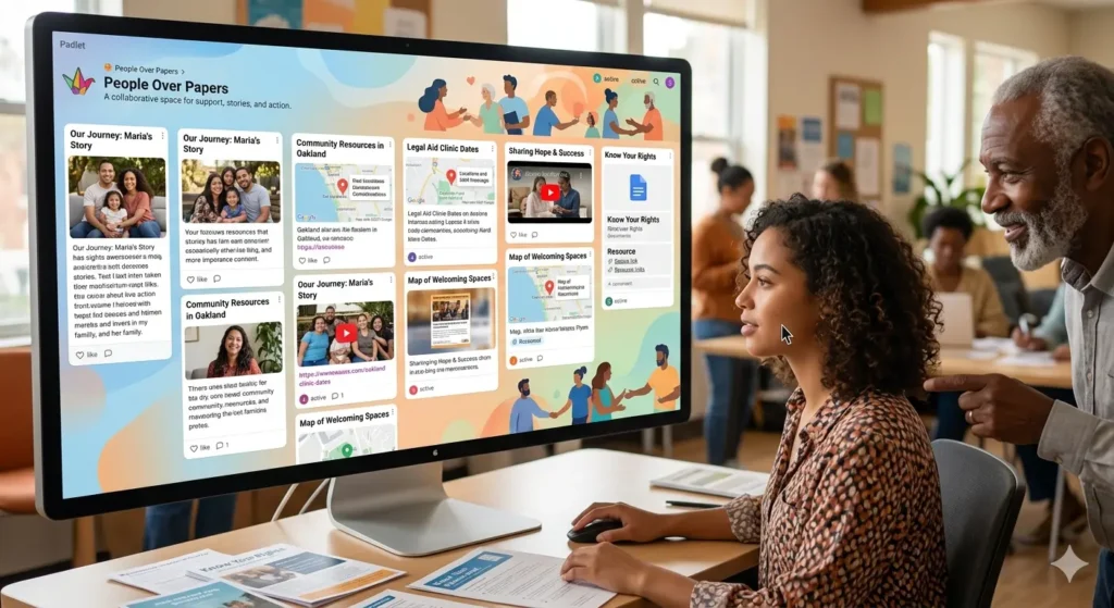 People Over Papers Padlet